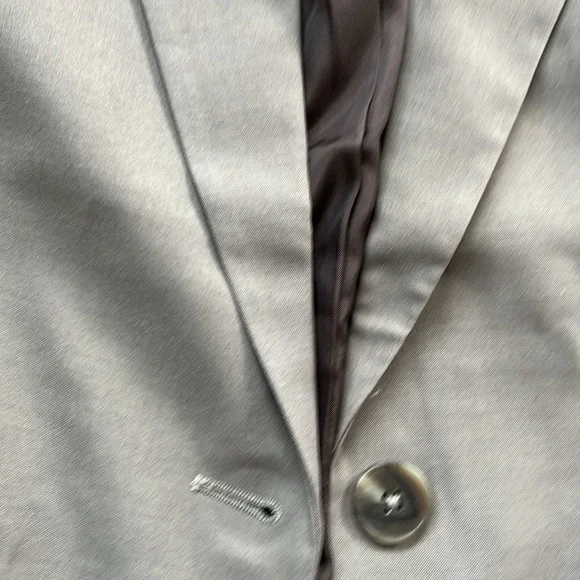 Frank And Oak The Relaxed 2-Button Blazer in Dark Taupe Size XS - Picture 7 of 10